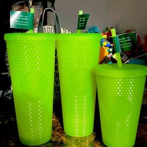 Starbucks Lemongrass Bling GITD Tumbler 2022 FALL RELEASE *LIMITED EDITION**